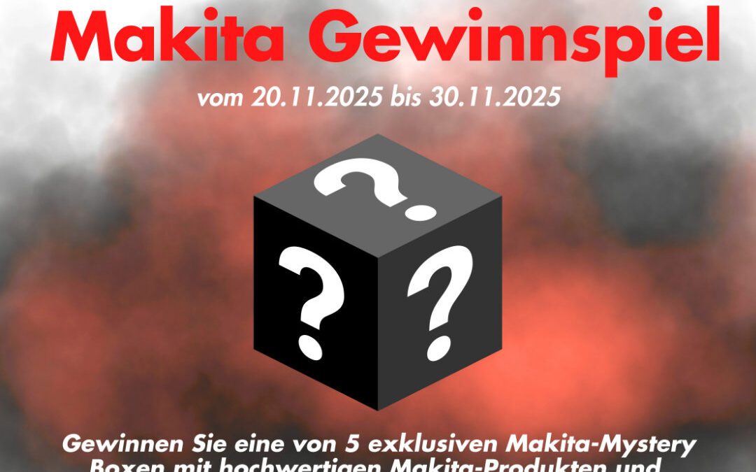 RED FRIDAY MAKITA GEWINNSPIEL!